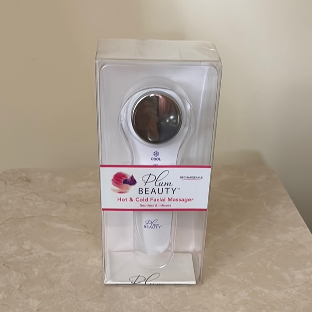 Plum Beauty Hot & Cold Facial Massager NIP
